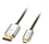 LINDY 41683 3m CROMO Slim Active High Speed HDMI to Micro HDMI Cable with Ethernet