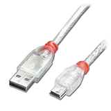LINDY 41782 USB 2.0 Cable A/mini-B 1m