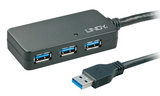 LINDY 43159 10m USB 3.0 Active Extension Pro 4 Port Hub