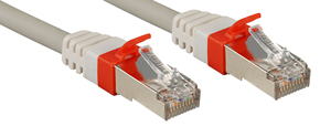LINDY 2 Meter CAT6a SSTP LS0H Network Cable 45353 Gray 