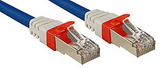LINDY 45375 2m CAT6a SSTP LSOH Network Cable, Blue