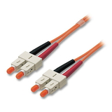 LINDY 46088 30m SC to SC OM2 Duplex fiber Optic 50/125μm Cable