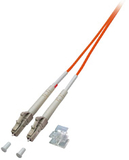 LINDY 46222 3m Fiber Optic Cable - LC to LC, 50/125μm