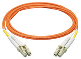 LINDY 46236 2m Fiber Optic Cable - LC to LC, 62.5/125μm