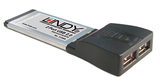 LINDY 51505 USB 2.0 Card - 2 Port, ExpressCard/34