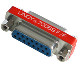 LINDY 70069 Mini Port Saver 15 Way D Female/Female