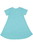 LAT 2679 Youth Girls' Harborside Melange French Terry Twirl Dress