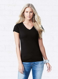 LAT 3607 Ladies Fitted V-Neck Tee