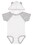 Rabbit Skins 4417 Infant Hooded Bodysuit W&#47; Ears