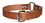 Bully Extra-Heavy Oiled 1-Ply Leather-Ring-in-Center Bully Collars(3/4" RC Bully)
