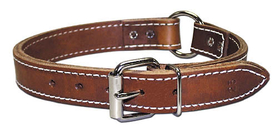 Two-Ply Leather(Ring-In-Center Collars 1" Width)