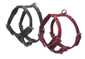 Adjustable Studded Latigo Harness(small)