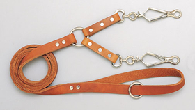 Frenchy Leather Leads(2 Dog)