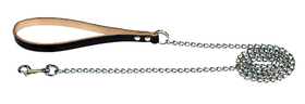 Leather Chain Lead(light)