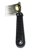Mat Removing Comb, 9 Sharp, stainless steel