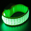 GOGO 2Pcs Flahing Light Up LED Wristband Bracelet Night Safety Gear For Running
