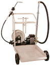 Liquidynamics Electric Pump Cart System, w/ Heavy Duty Cart, 25´ Hose Reel