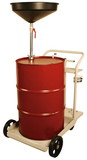 Liquidynamics 950102 Waste Oil Drain Kit, 55 Gallon, w/ 4 Wheel Heavy Duty Cart, FOB Wichita, KS