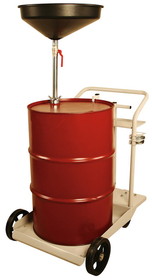Liquidynamics 950102 Waste Oil Drain Kit, 55 Gallon, w/ 4 Wheel Heavy Duty Cart, FOB Wichita, KS