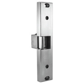 RCI 0161-05 32D Electric Strike, 3/4 In. Semi-Mortise for Rim Devices, 12VAC/DC, Fail Secure, Satin Stainless Steel