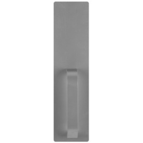 Detex 02A 689 A Straight Pull Trim with Blank Escutcheon, for Value Series Devices, Aluminum Painted