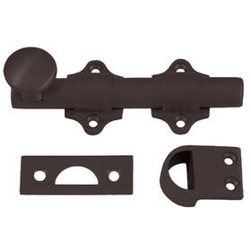 Ives 054B10B Brass Dutch Door Bolt,Oil Rubbed Bronze