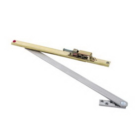 Glynn Johnson 104S-SP28 Heavy Duty Concealed Overhead Stop Only, Size 4, Aluminum Painted Finish, Non-Handed