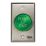 BEA 10ACPBDA10 Pneumatic Push Button, Single gang plate, oversized 2