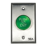 BEA 10ACPBDA12 Pneumatic Push Button, Single gang plate, oversized 1 5/8
