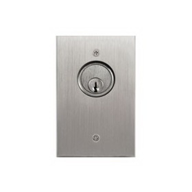 BEA 10KEYSWITCHMOM Access Control Switch Plate, Single Gang, Momentary (cylinder not included)