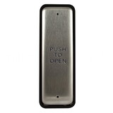 BEA 10PBJE Stainless steel push plate, 1.5