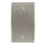 BEA 10PBO2410 Stainless steel push plate, 2.75" by 4.5", single gang, plain face