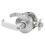 Sargent 10XU65 LL 26D Grade 1 Privacy/Bathroom Cylindrical Lock, L Lever, L Rose, Non-Keyed, Satin Chrome Finish, Non-handed