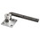 Rixson 117 RH 626 3/4" Offset Pivot, Includes 180 Top Pivot, Less Lacquer, Right-Handed, Satin Chromium Plated