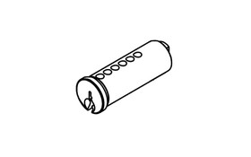 Sargent 13-3142 RK 15 6, 7, 10, 11, 6500 Line Cylinder Plug, RK Keyway, Satin Nickel