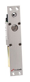 DynaLock 1300-12/24 ARSB 1300 Series Mortise Electric Deadbolt Lock, Auto-Relock Switch - Ball Type, 12/24VDC