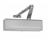 Sargent 1431-P4A TB EN Surface Door Closer, Parallel Arm for Flush Frame for use with Auxiliary Holder/Stop, Thru Bolts, Sprayed Aluminum Enamel