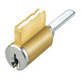 Kaba Ilco 15395KS-26D-KD Universal Lockset, Padlock Cylinder, 5-Pin, Kwikset Keyway, Keyed Different, Satin Chrome