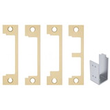 HES 1DB 606 1600 Series Faceplate Kit, Includes 1N, 1ND, 1NM, 1NTD Options, Satin Brass