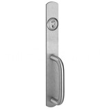 PHI 2003C 630 Apex Series Narrow Stile Trim, Key Retracts Latchbolt, C Design Pull, Satin Stainless Steel