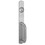 PHI 2003C 630 Apex Series Narrow Stile Trim, Key Retracts Latchbolt, C Design Pull, Satin Stainless Steel