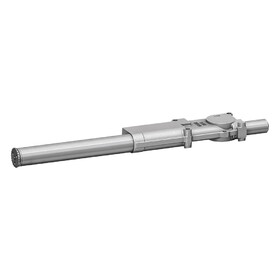 LCN 2031-3971 LH 689 Grade 1 Cast Iron Cylinder, Cylinder Only, Size 1, Aluminum Painted Finish, Left-Handed