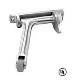 DON-JO 2080-626 Gravity Coordinator, Drop Arm Type with Roller, 7 in. Length, Satin Chrome