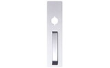 Von Duprin 230NL 689 Grade 1 Exit Trim for 22 Series Devices, Night Latch Function, Escutcheon Pull, Aluminum Painted Finish, Field Reversible