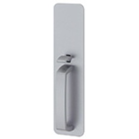 Von Duprin 230TP-BE 689 Grade 1 Exit Trim for 22 Series Devices, Passage Function, Thumbpiece Pull, Aluminum Painted Finish, Field Reversible