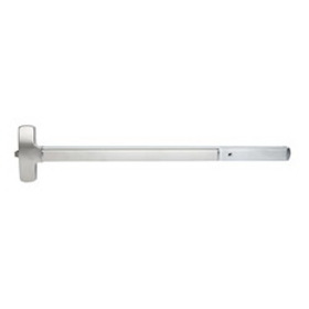 FALCON 25-R-EO 4 28 25 Series Exit Device, Rim, Exit Only, 4 Ft. Device, Satin Aluminum Clear Anodized