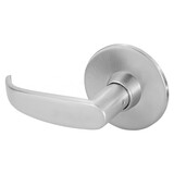 Sargent 28-11U15 LP 26D Grade 1 Passage Cylindrical Lock, P Lever, L Rose, Non-Keyed, Satin Chrome Finish, Non-handed