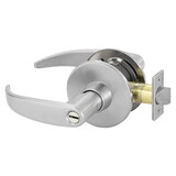 Sargent 28-11U65 LP 26D Grade 1 Privacy/Bathroom Cylindrical Lock, P Lever, L Rose, Non-Keyed, Satin Chrome Finish, Non-handed
