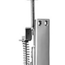 Rockwood 2805 US26D Self Latching Top Bolt Only, for Metal Doors, 1" by 6-3/4", Satin Chrome Finish