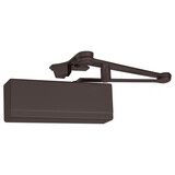 Sargent 281-CPSH TB EB Surface Door Closer, Heavy Duty Hold Open Parallel Arm with Compression Stop, Thru Bolts, Sprayed Dark Bronze Enamel